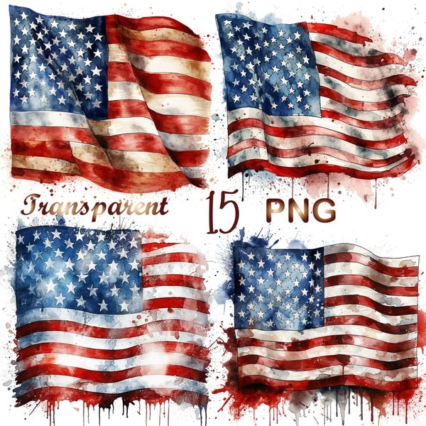 15 Grunge American Flag Png,USA Flag,United State Clipart,Sublimation Design,Download Distress us flag,America flag,Instant digital download