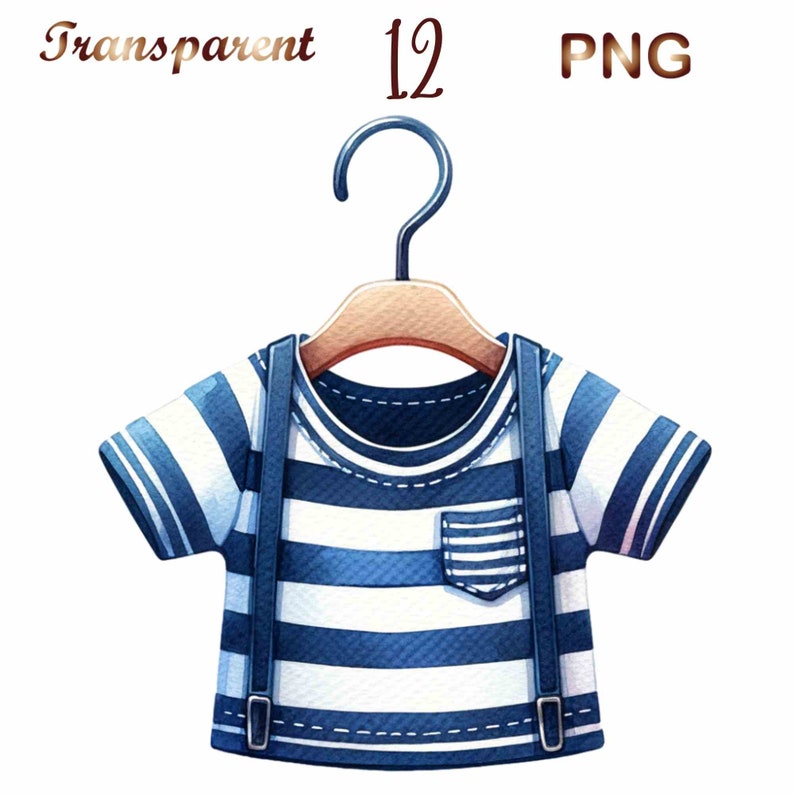 12 Baby Clothes Hanger Clipart,baby Items Clipart,newborn Clipart