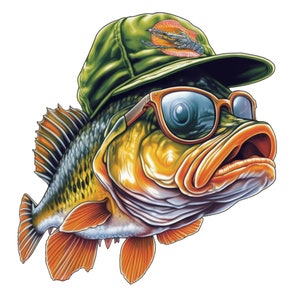 11 PNG, Bass Fish clipart bundle, Funny Bass Fish png,Watercolor Bass, Fish Clipart, Fish PNG, Fishing Fish png, Fishing png, Commercial Use