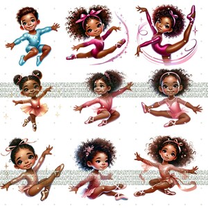 65 Gymnastics png, gymnastics clipart, gymnastics girl clipart, black girl gymnastics clipart,gymnastics girls clipart,black girl clipart image 10