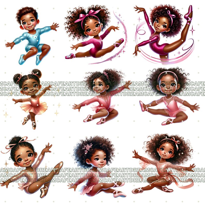 65 Gymnastics png, gymnastics clipart, gymnastics girl clipart, black girl gymnastics clipart,gymnastics girls clipart,black girl clipart image 10