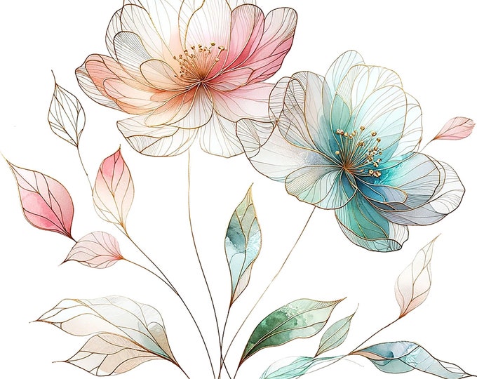 PNG: Transparent Flowers