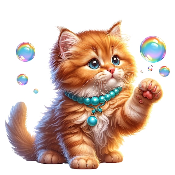 23 PNG Cute Kitten Clipart bundle, Memory Books,Junk Journals, Scrapbooks,Digital Planners,Free Commercial Use, Digital Download