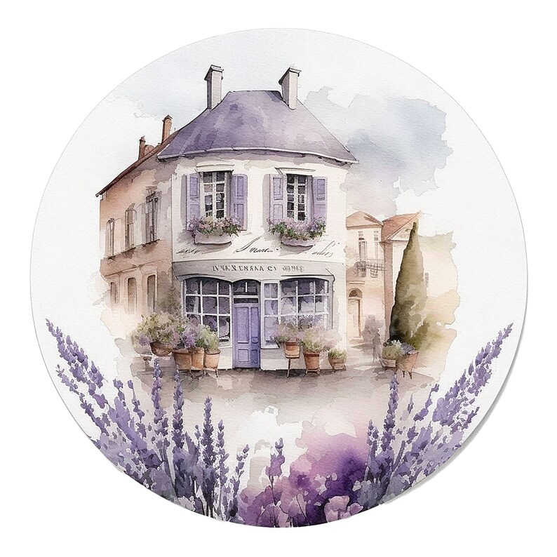 8 Lavender Clipart, watercolor lavender, Watercolor clipart, summer clipart, provence clipart, JPGs, Commercial Use,Digital Download bild 9
