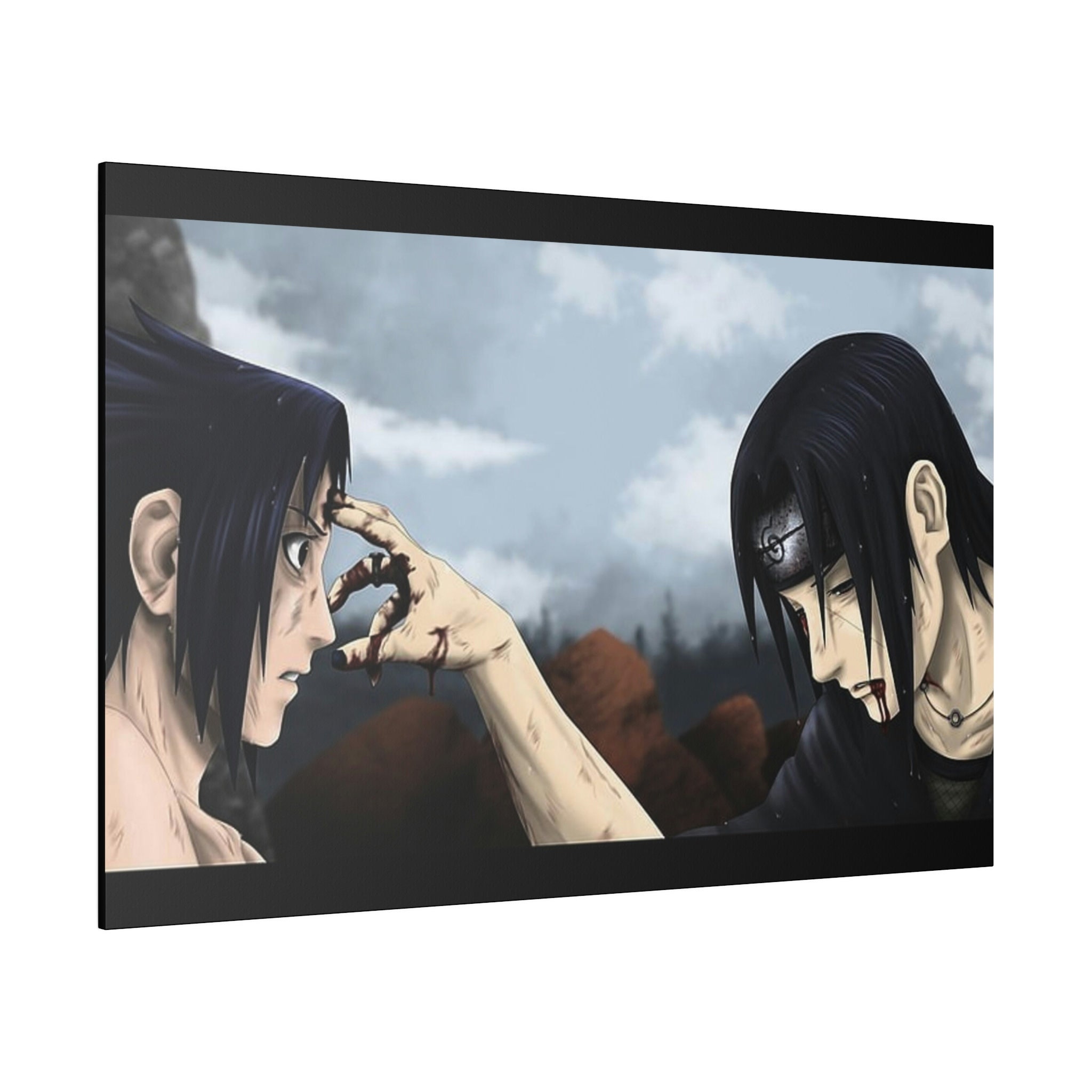 Final Fight Anime Manga Painting Uchiha Brothers - Etsy Final Fight Anime Manga Painting Uchiha Brothers - Etsy