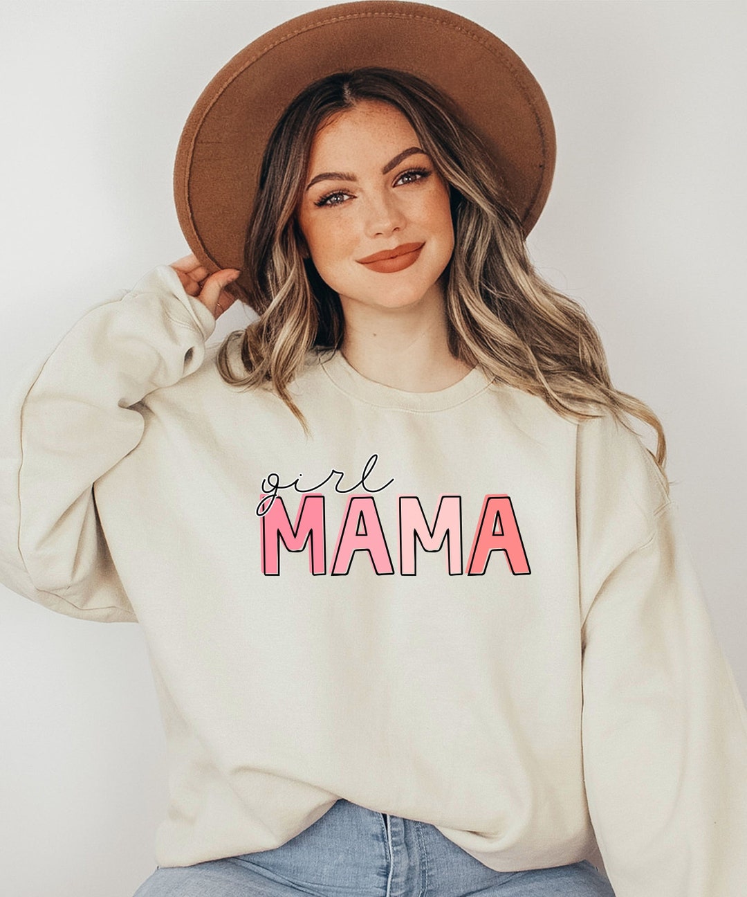 Girl Mama Sweatshirt, Girl Mom Sweatshirt, Mama Sweatshirt, Gifts for