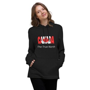 Canada The True North Unisex Lightweight Hoodie