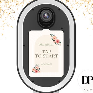 Photo Booth Tap to Start & Idle Screen, Customizable Tap To Start, Salsa Booth, Guest interface, Guac Tap To Start, Photo Booth Idle Screen