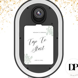 Photo Booth Tap to Start & Idle Screen, Tap To Start, Salsa Booth Tap to Start, Guest interface, Guac Tap To Start, Photo Booth Idle Screen