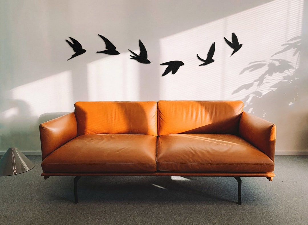 BIRDS Wood Wall Art Wooden Bird Wall Decorbird Wall Signset Etsy