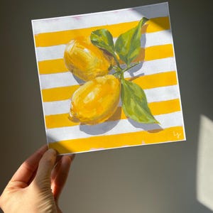 Lemons - Ltd Ed. Giclee Print