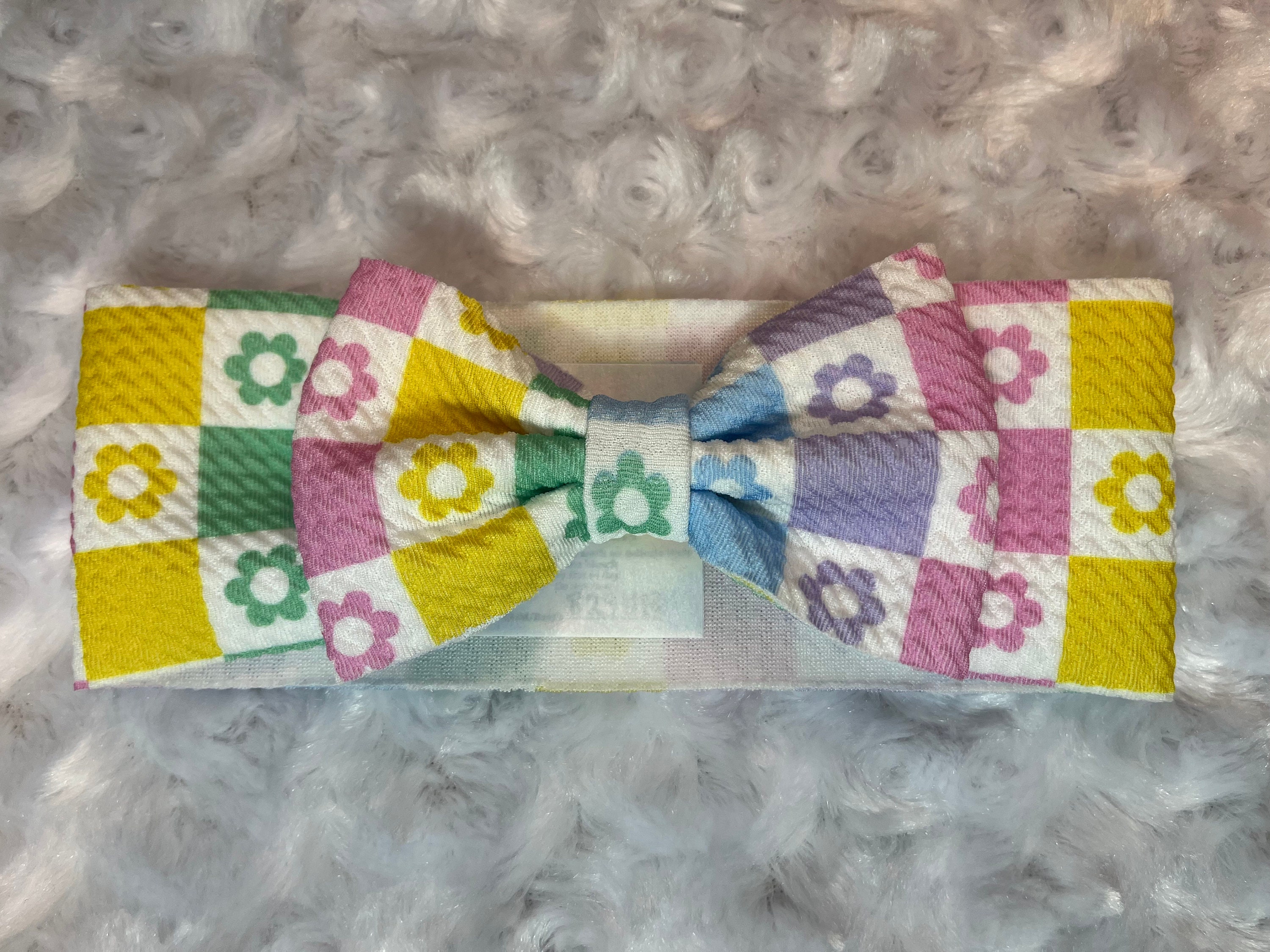 Bow Headband & Towel Wrap Set
