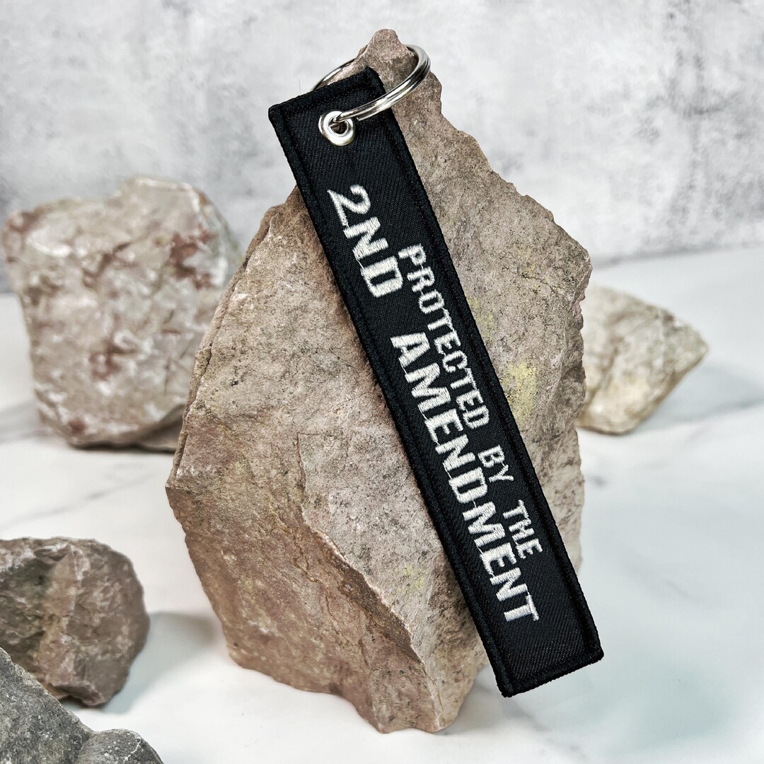 Protected by the 2nd Amendment Black Remove Before Flight Style Key ...