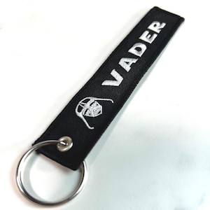 Darth Vader Remove Before Flight Style Key Chain 5.5&quot; x 1&quot;
