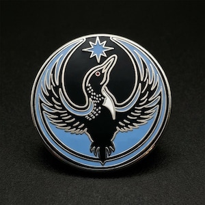 Rebel Loon Protest Minnesota Solidarity Lapel Pin 1"