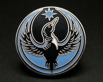 Rebel Loon Protest Minnesota Solidarity Lapel Pin 1"