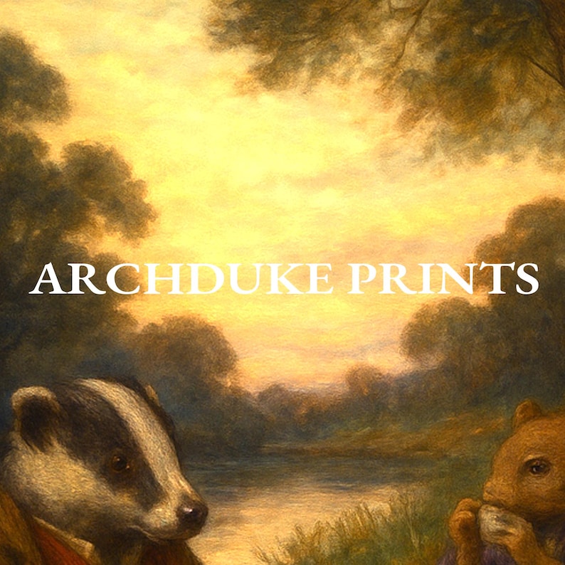 Wind in the Willows Painting Wall Art | Vintage Art PRINTABLE Digital ...