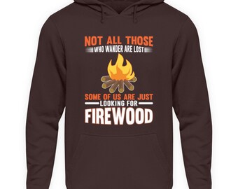 Firewood - Unisex Hoodie Hoodie, Unisex Custom Embroidered Photo Sweatshirt, Custom Embroidered Hoodie.