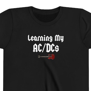 Learning My AC/DCs Youth Short Sleeve T-Shirt