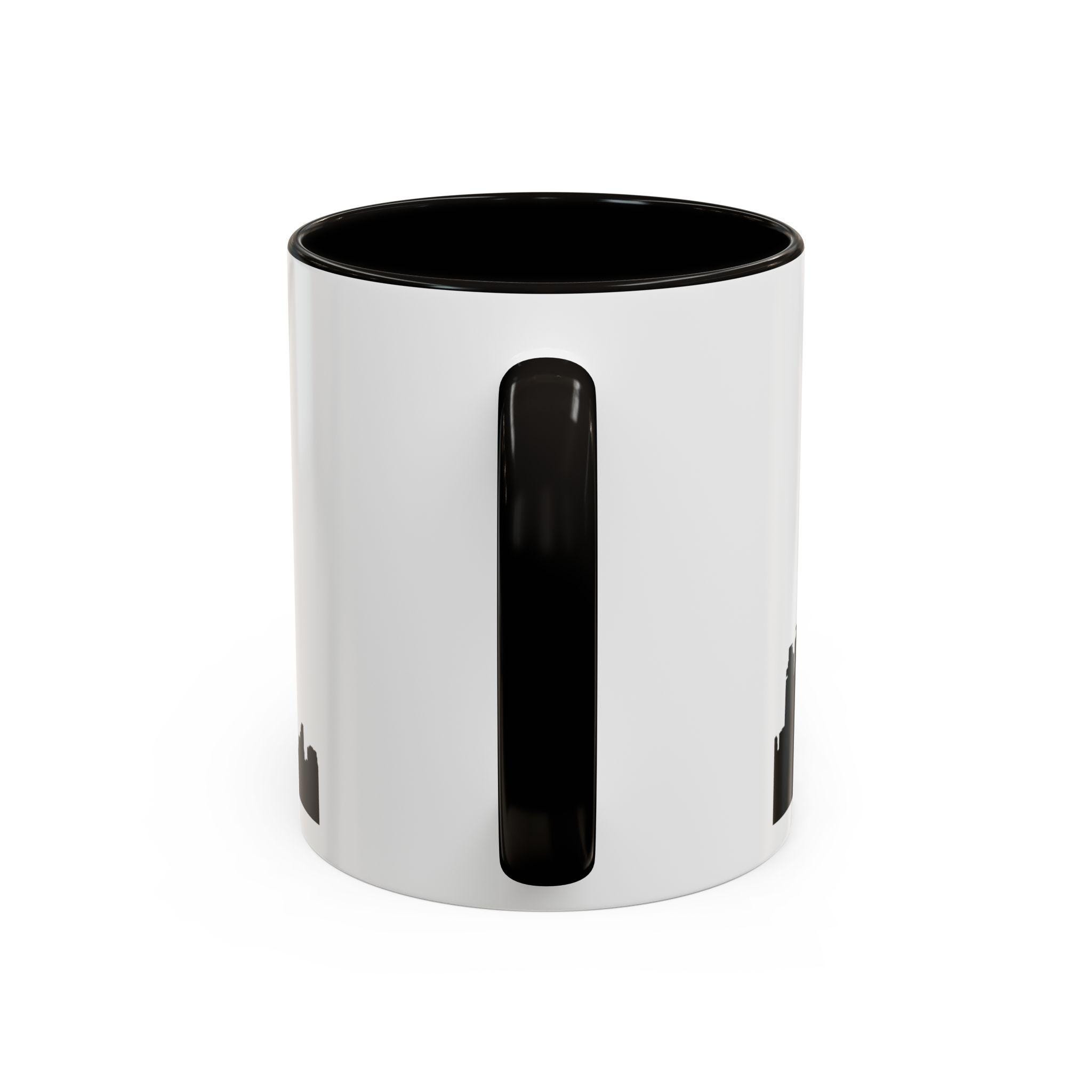 Dubai Skyline Mug - Minimalist Black and White City Souvenir