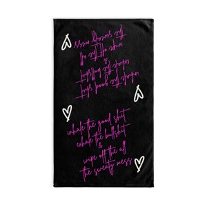 Maggic Makers Workout Towel,Inhale the Good Shit,Exhale the Bullstuff,Sweat Towel,Exercise Towel,Running Towel,Tread Towel,Strength Towel