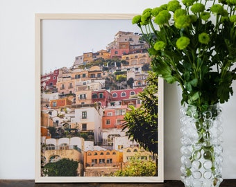 Positano Italy Wall Art Print Calm Wall Art Decor Home Wall Print Unframed Italy Wall Decor Europe Art Print Positano Fine Art Print