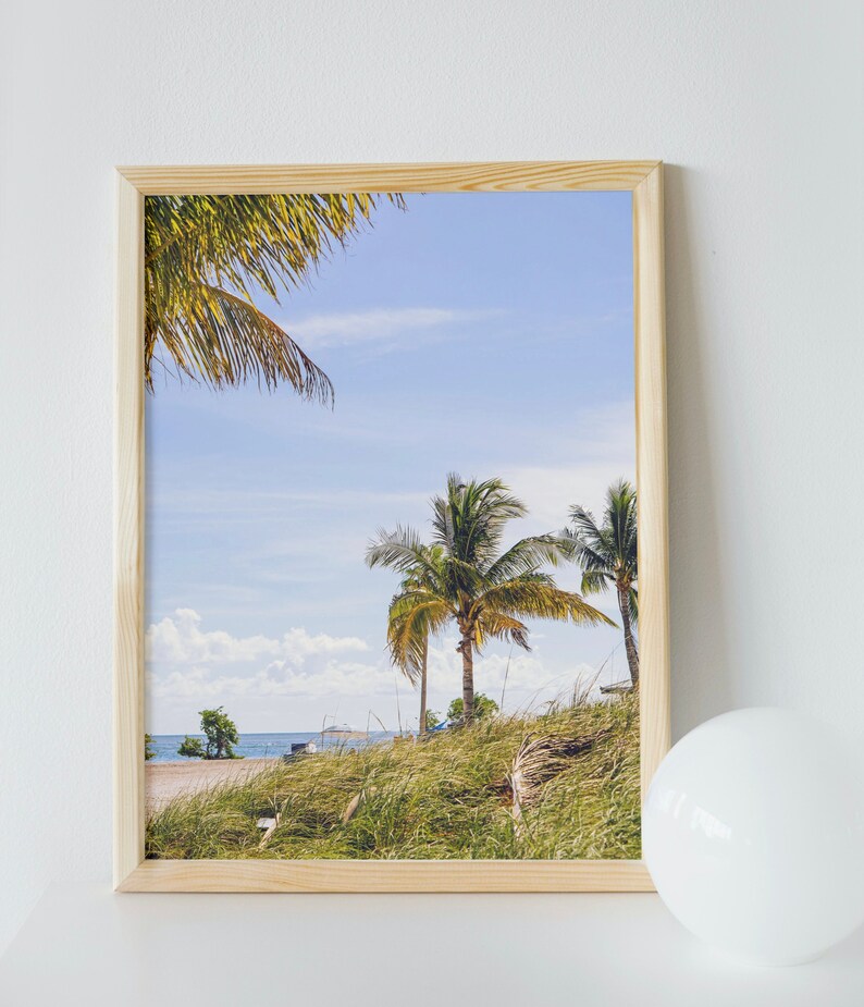 Florida Key Photography Print Beach Wall Art Florida Beach Art Etsy