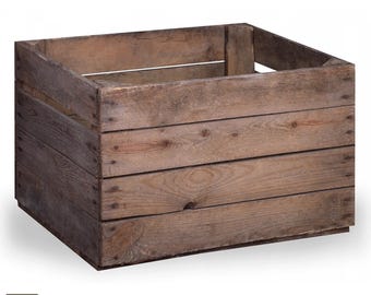Cajas de fruta antiguas, cajas de madera, cajas de vino, cajas de manzanas, vintage usadas 50x40x30cm
