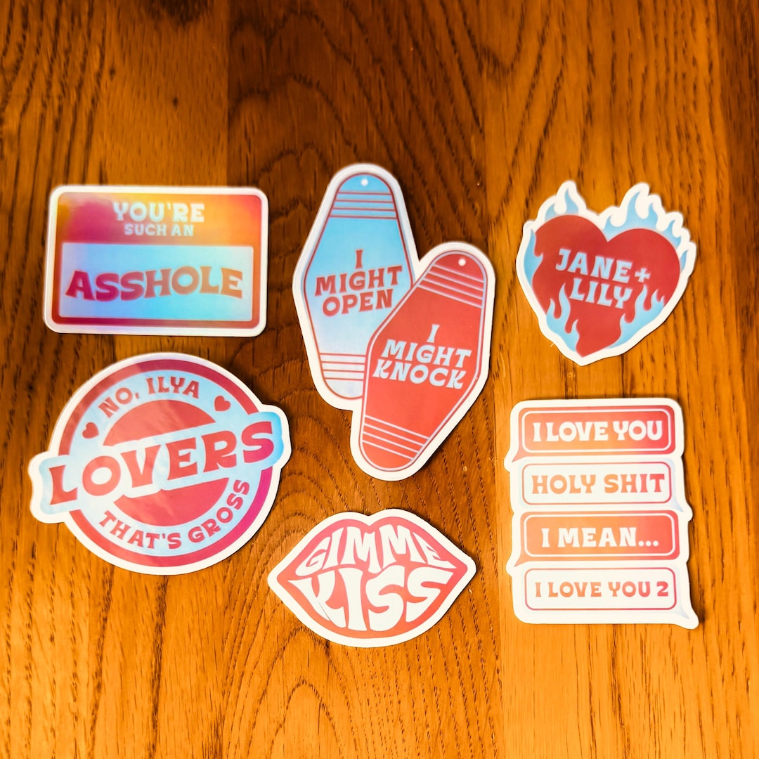 Holographic Heated Rivalry Hollanov Sticker Pack - Etsy