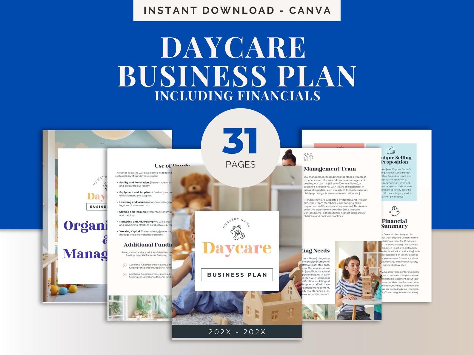 Start a Daycare Business Plan