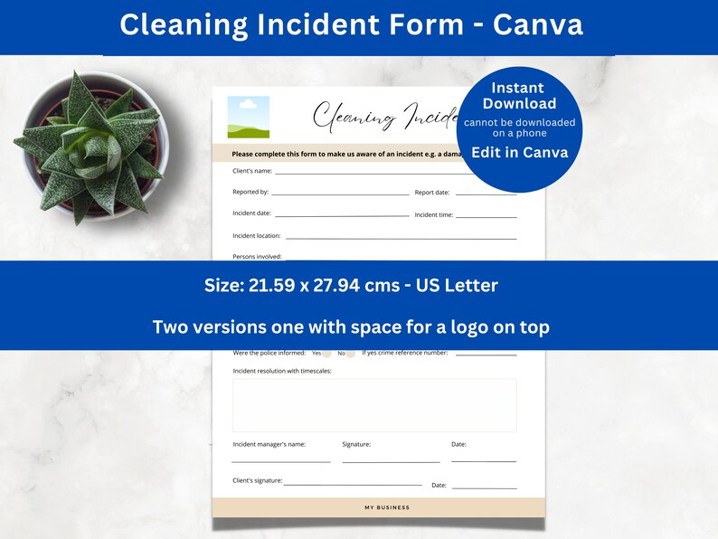 Cleaning Incident Form Template Cleaning Incident Report Example ...