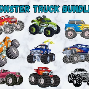 Monster Truck SVG , Monster Truck PNG files, Truck Svg, Svg files for cricut,Layered Monster Truck Svg, Monster Truck Clipart, Boys car SVG