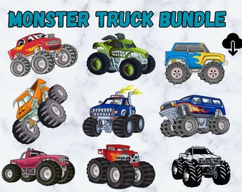 Monster Truck SVG , Monster Truck PNG files, Truck Svg, Svg files for cricut,Layered Monster Truck Svg, Monster Truck Clipart, Boys car SVG