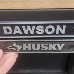 Customized Tool Box Badge Nametag