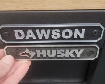 Customized Tool Box Badge Nametag