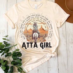 Atta Girl, Lainey Wilson Shirt, Lainey Wilson Fan, Concert Shirt, Country Music Shirt, Country Concert Shirt, Lainey Wilson Lyrics