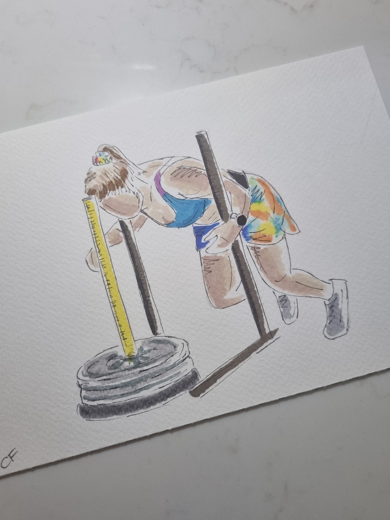 Personalised Hyrox Illustration Art - Hyrox, Fitness, Workout, Hobby ...