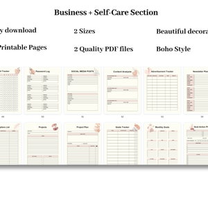 Girl Boss Planner, Printable Lady Boss Planner, Small Business Planner ...
