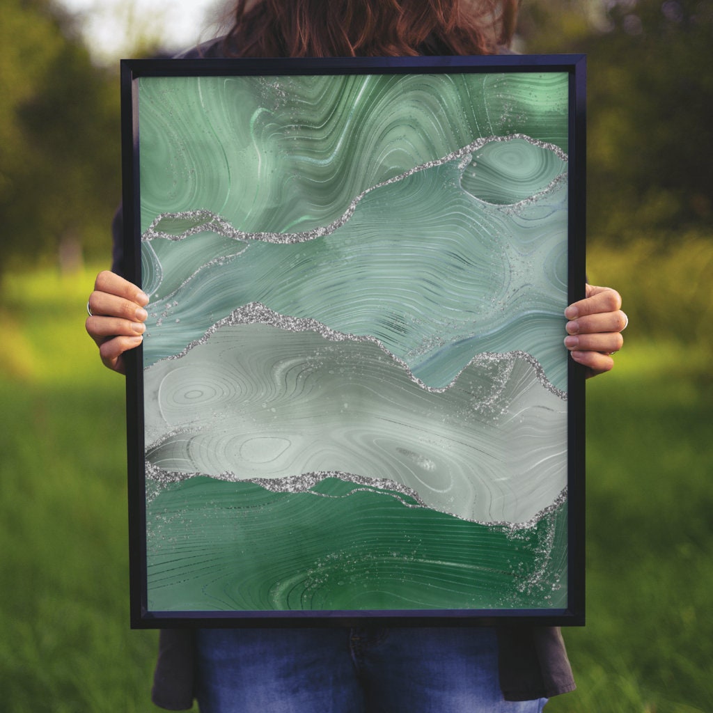 Sage Green Wall Art Prints Sage Green And Blue Wall Art Set Of 3 Il Fullxfull.4755612312 Qqyz