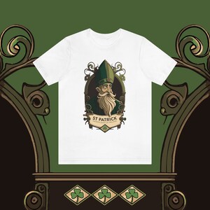 St Patrick: Patron Saint of Ireland | Unisex High Quality Catholic Tshirt