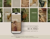 Instagram Templates for Homesteaders | Canva Social Media Template Pack for Farm and Garden Aesthetic | Editable Done-for-You Canva Kit