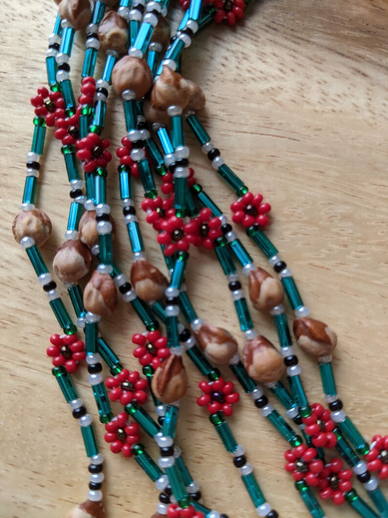 Navajo Handmade Strung Juniper Berry Seed also Known as Ghost Etsy