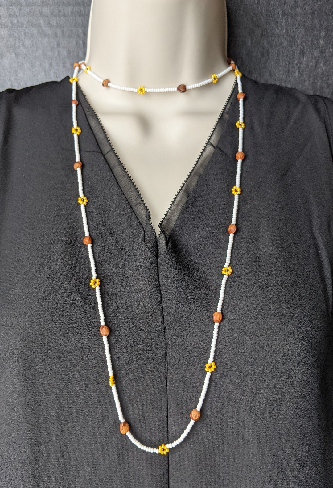 Navajo Handmade Juniper Berry Seeds ghost Beads/ Czech Glass Etsy