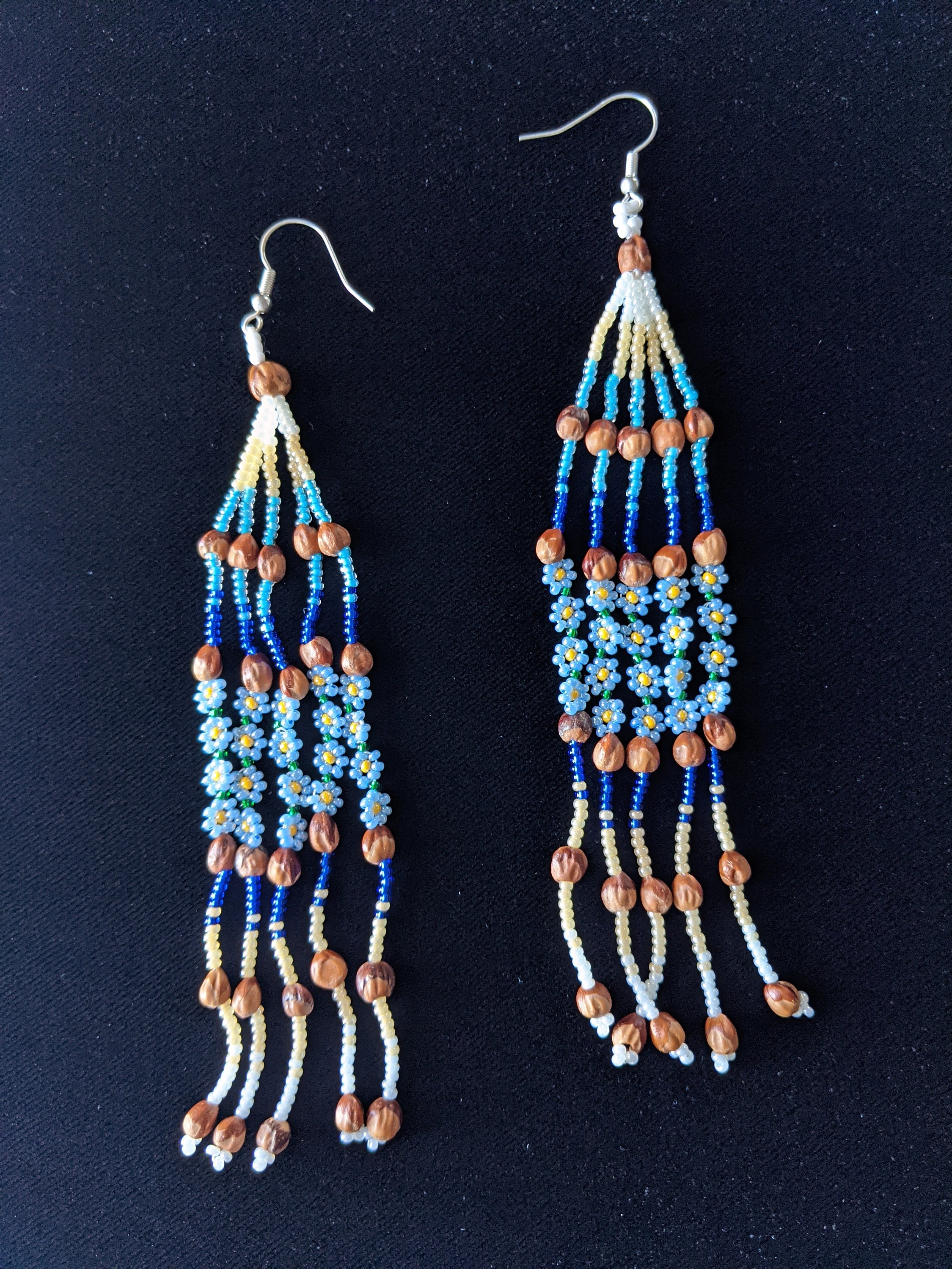 Navajo Handmade Strung Juniper Berry Seed and Czech Glass Seed Etsy