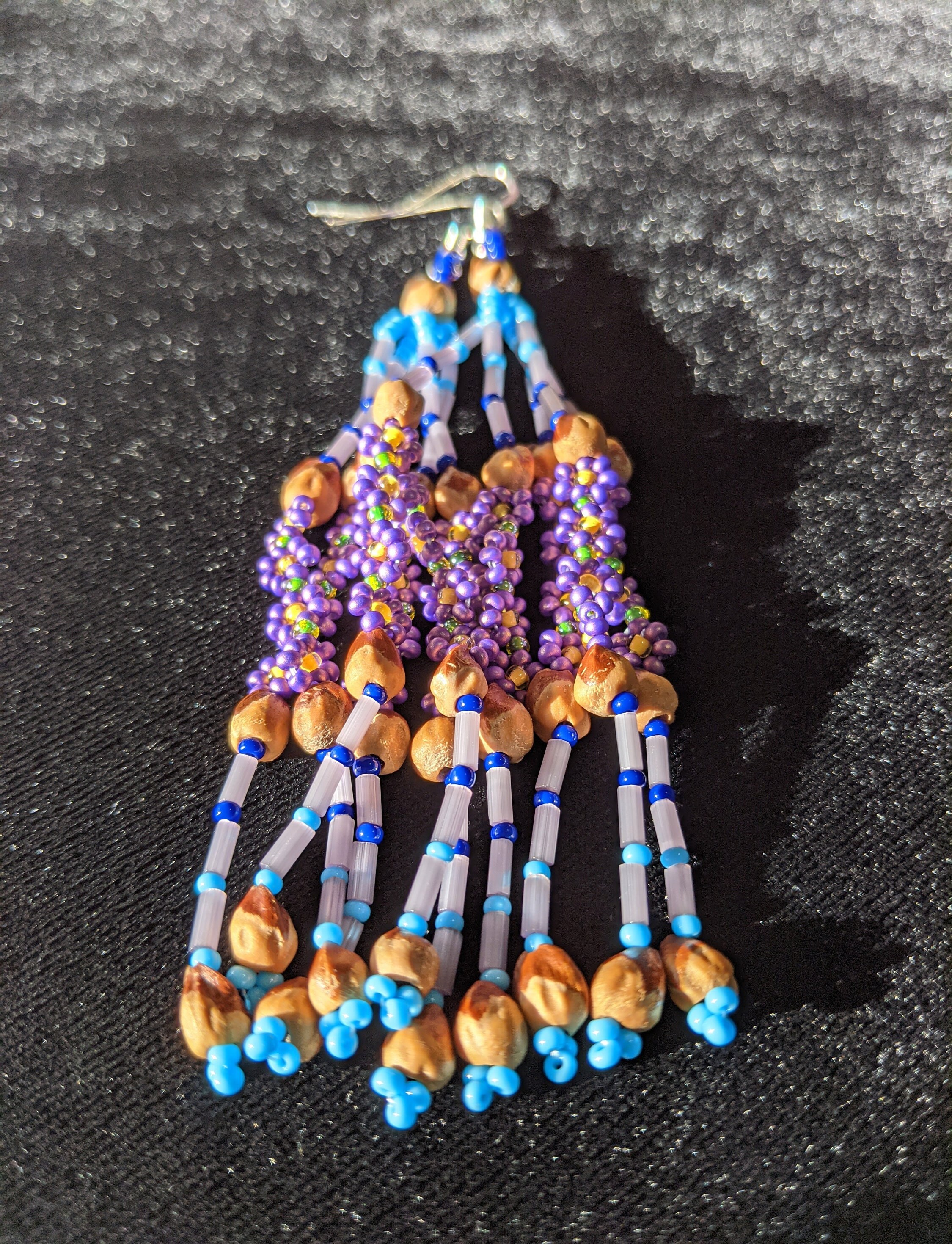 Navajo Handmade Strung Juniper Berry Seed and Czech Glass Seed Etsy