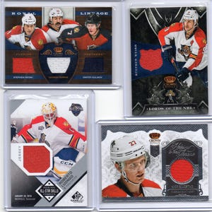 Lot de l'équipe de cartes de hockey des FLORIDA PANTHERS (4)