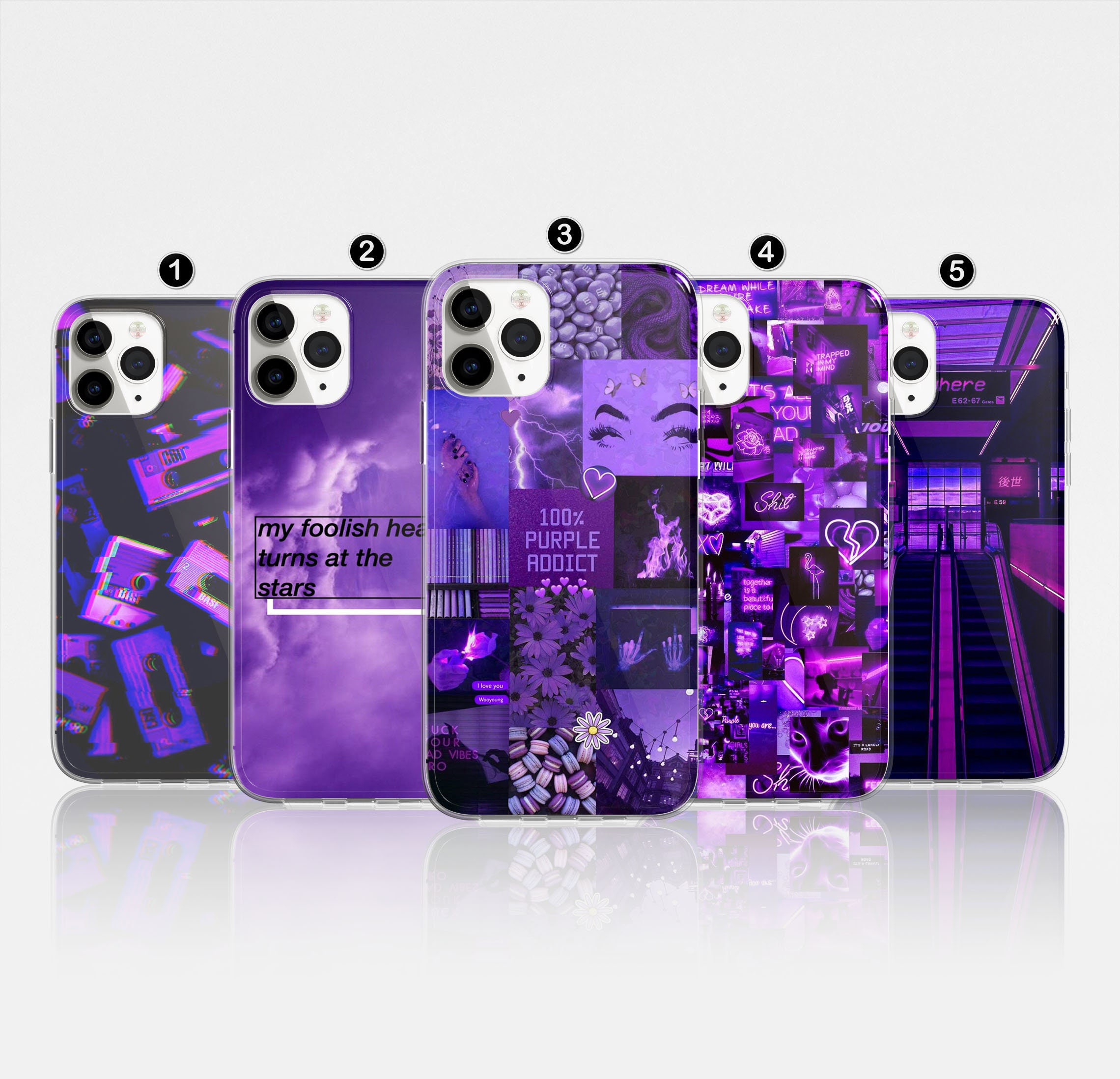Purple Aesthetic Phone Cases UK