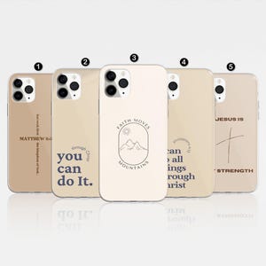 Aesthetics Jesus God Phone Case, Christian Cover fit For iPhone 16 Pro, 14, 15, 13, 12, 11, XR, 8, Samsung S24, S23, A55, A54, Pixel 8 Pro