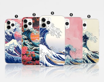 Kanagawa Wave Handyhülle, japanische Kunst Cover