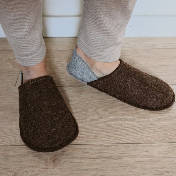 Chaussons unisexes chauds pour l'intérieur. Fabriqué à la main à partir de 100 % laine. Toutes les tailles.